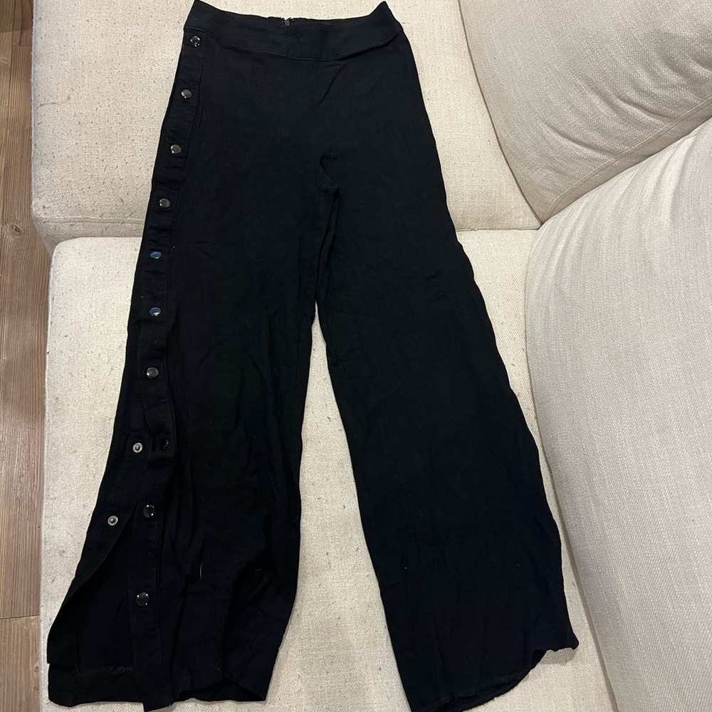 Black Pants - Aqua - XS